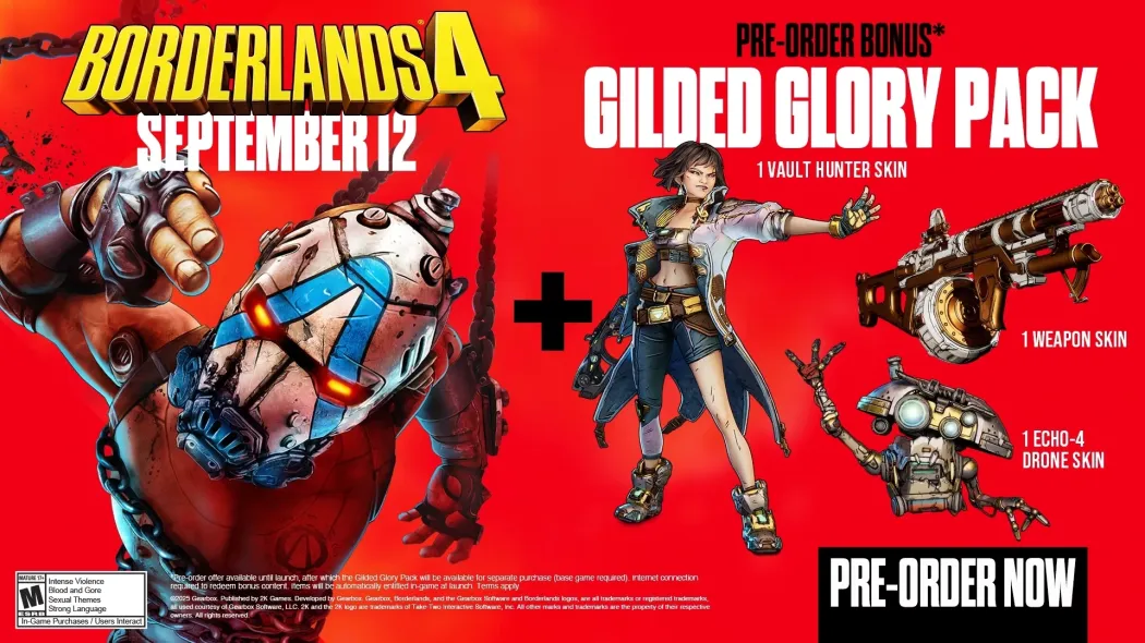 Borderlands 4 выходит 12 сентября на ПК и консолях