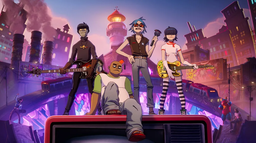 В Fortnite стартовал кроссовер с Gorillaz — с героями, экипировкой и музыкой