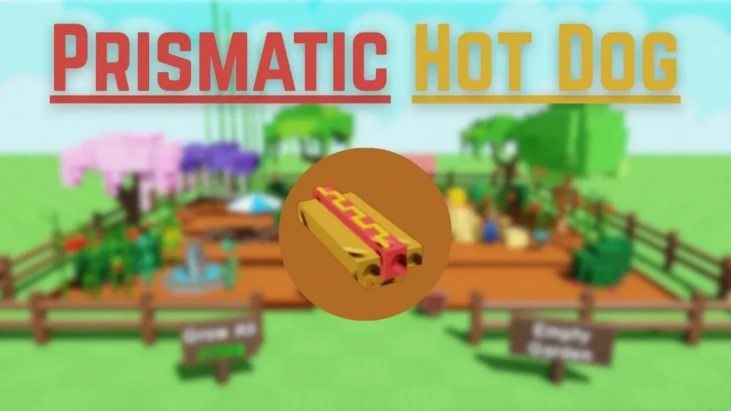 Как приготовить Призматический Хот-дог (Prismatic Hot Dog) в Вырасти Сад Роблокс и все рецепты