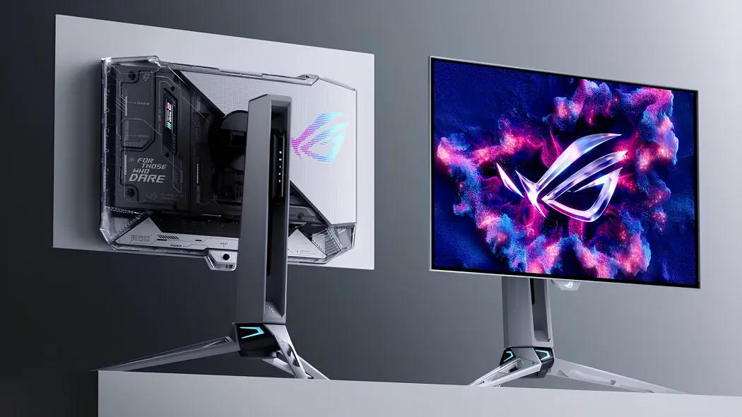 Asus представила игровой монитор ROG Swift OLED PG27AQWP-W с частотой 720 Гц и крутым дизайном