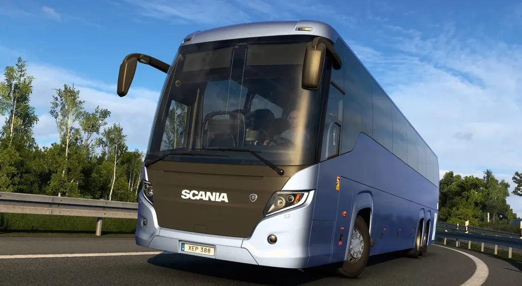 Новое дополнение Coaches для Euro Truck Simulator 2: автобусные перевозки