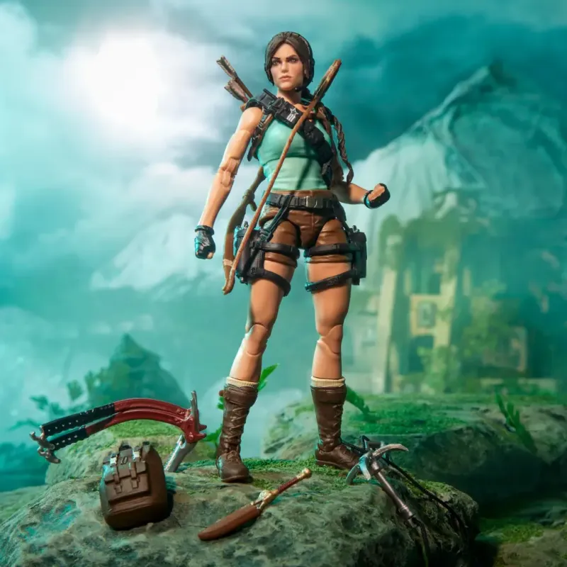 «Лара Крофт в линейке G.I. Joe: Hasbro показала коллекционную фигурку к 30‑летию Tomb Raider»