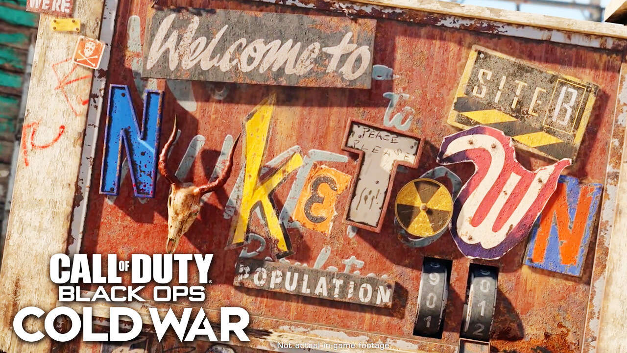 Пасхалка в Call of Duty: Black Ops Cold War - Как найти в Nuketown '84?