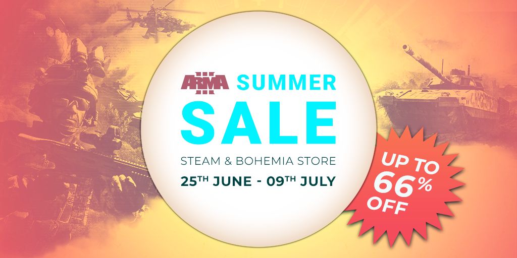 Экономия до 66% во время летней распродажи в Steam!