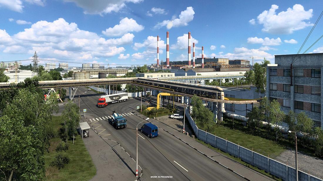 Euro Truck Simulator 2: Сердце России - промышленные районы №2