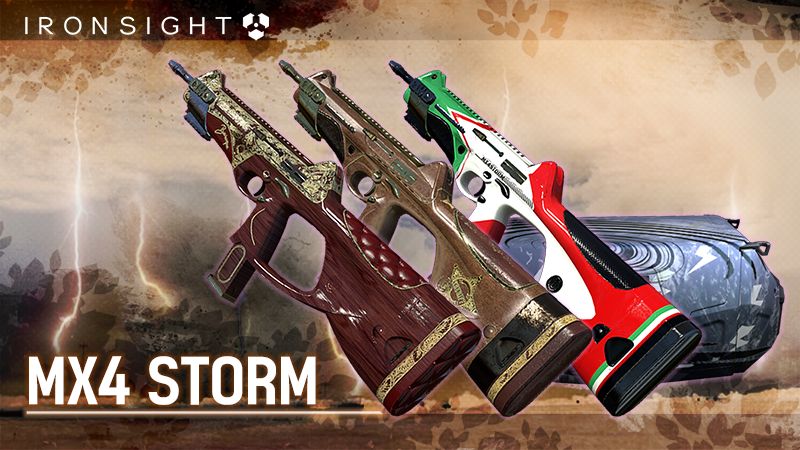 Добавление нового оружия 'Mx4 Storm'