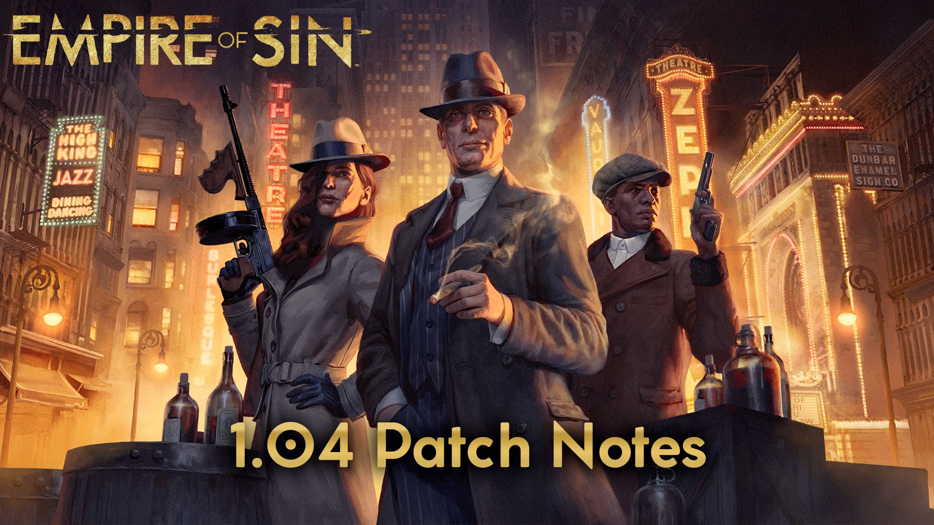Empire of Sin Патч 1.04