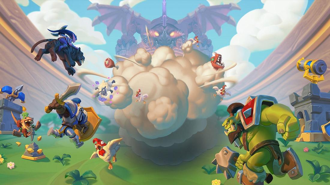 Игроки Warcraft Rumble насуммонили 64 миллиона злых куриц
