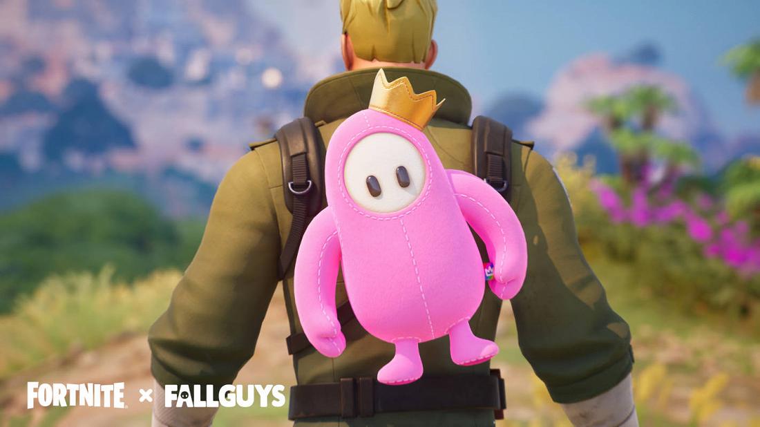 Fortnite запустил ивент посвященный игре Fall Guys