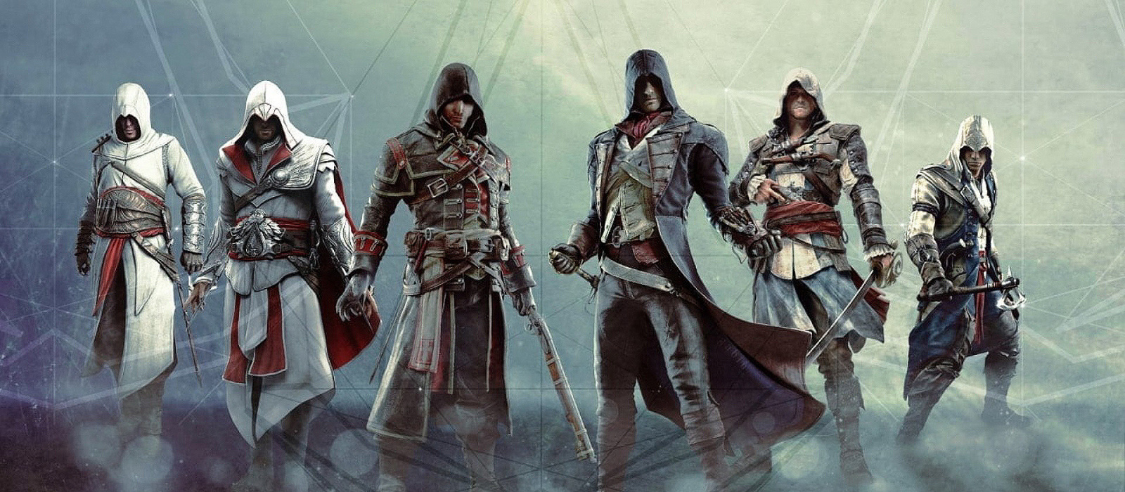 Assassin s creed похожие. Фон Эцио на ПК. Ассасин Крид в стойке. Ассасины кто это.