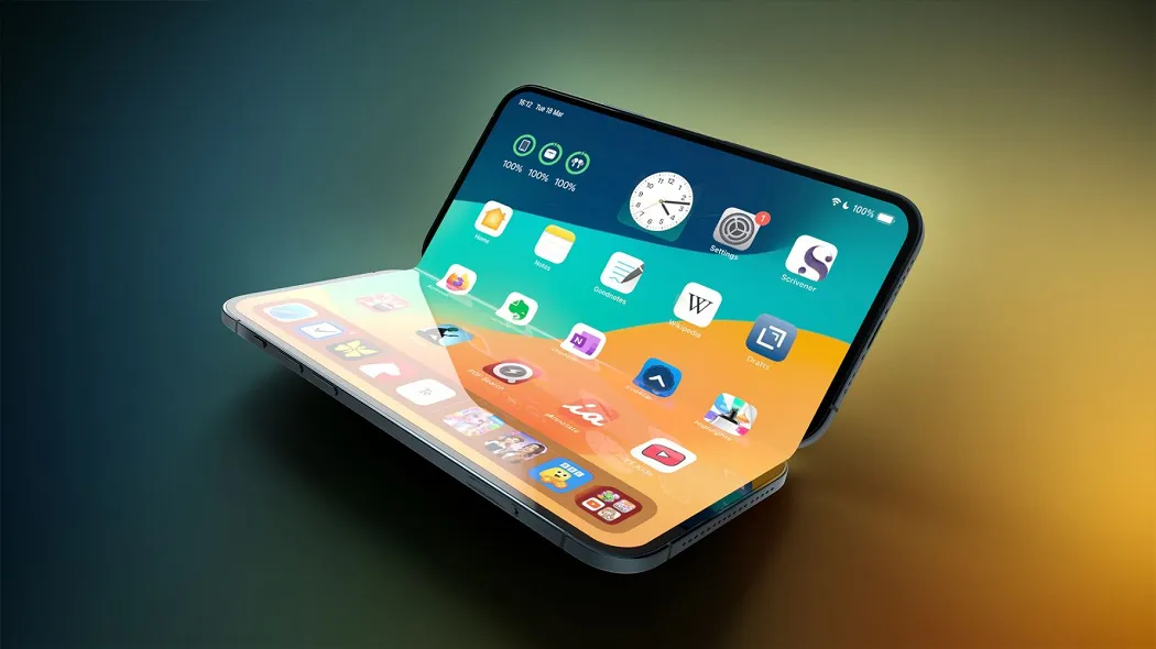 Samsung готовится начать производство дисплеев для складного iPhone