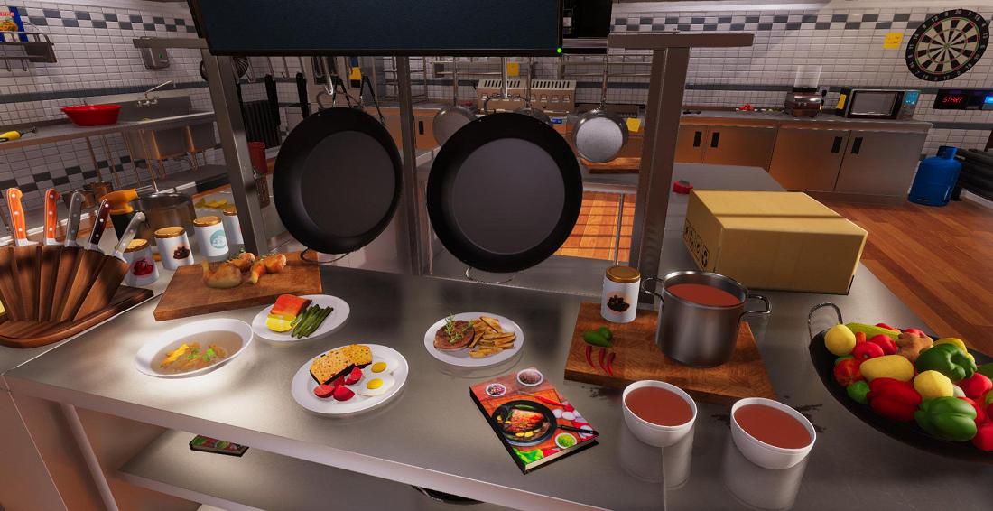 Cooking Simulator - пользовательское меню доступно для тестирования!