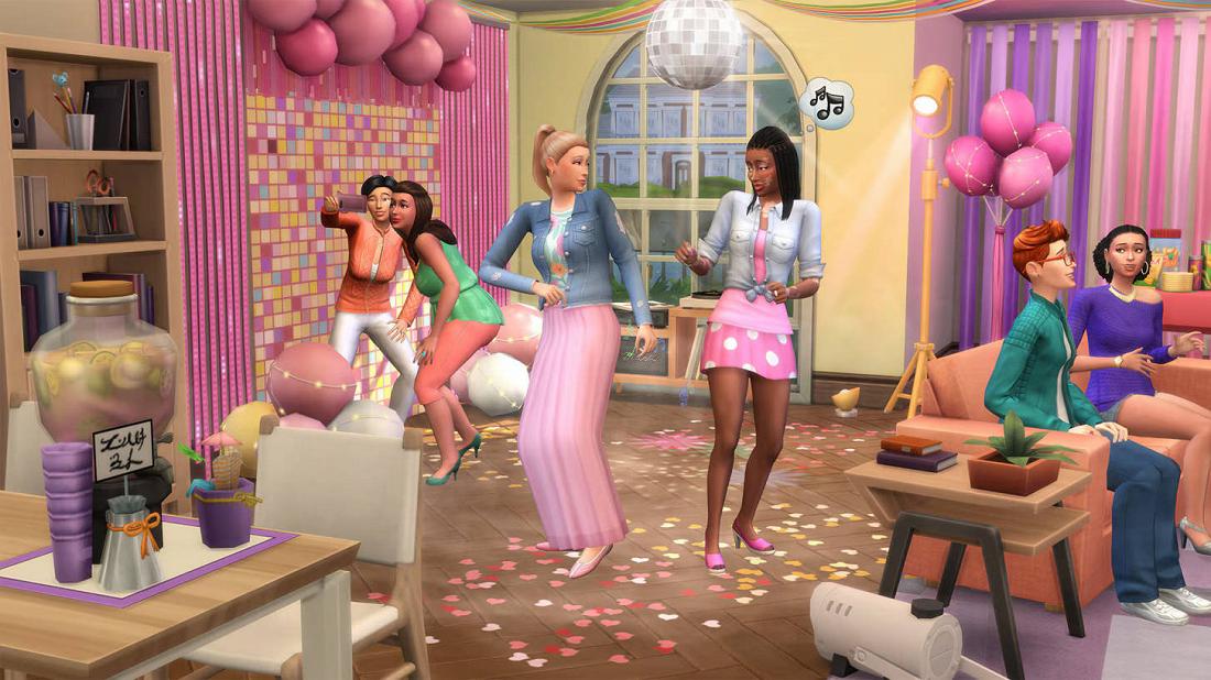 В этом месяце для The Sims 4 выпустят комплекты про вечеринки и наряды