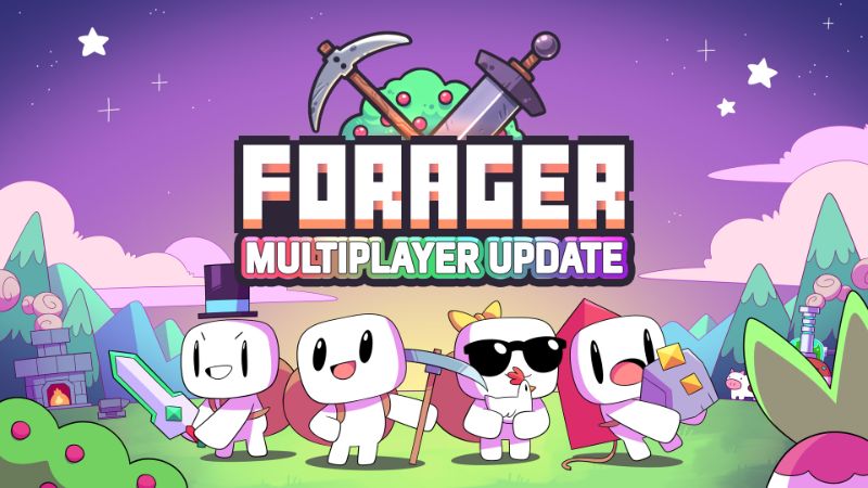 Закрытое бета-тестирование многопользовательской игры Forager уже началось!