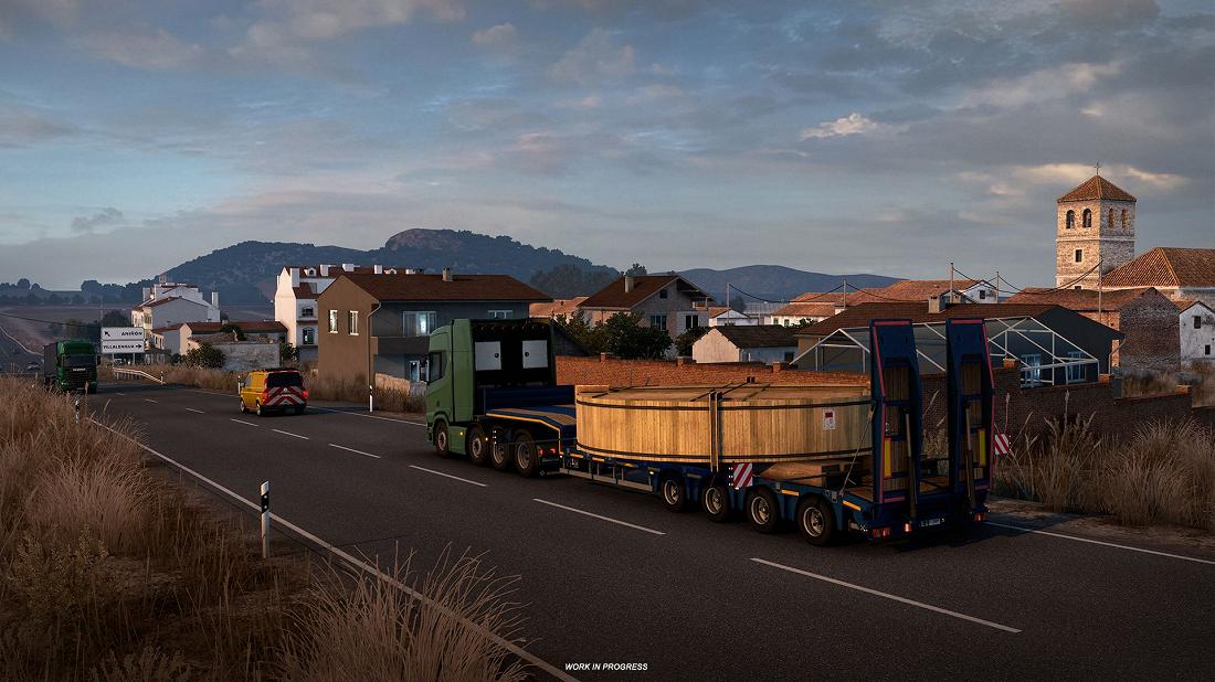 Euro Truck Simulator 2 - обновление DLC Special Transport 1.43