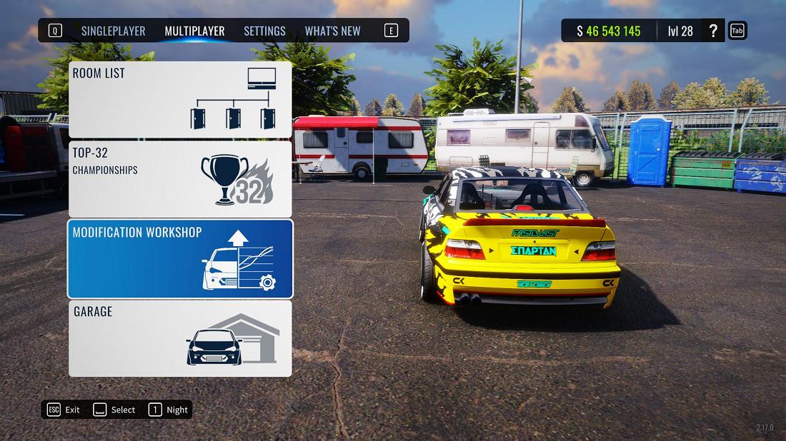 CarX Drift Racing Online: Обновление PTR 2.17.0 (v1)