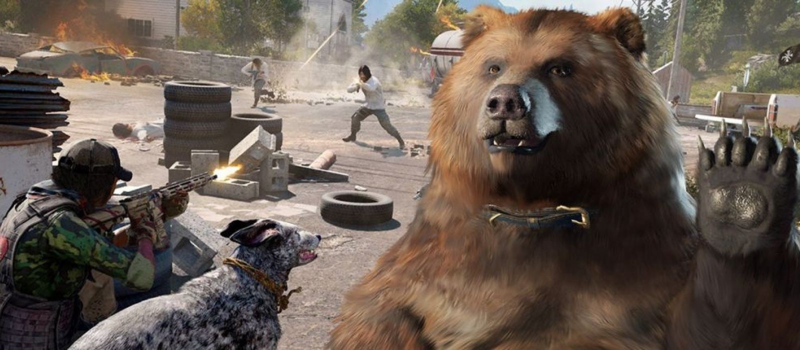 Как приручить медведя Чизбургера в Far Cry 5: Как сделать его своим компаньоном?