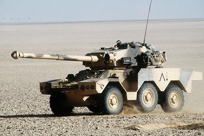 Рейд "Буря в пустыне": ERC-90 F4 Daguet
