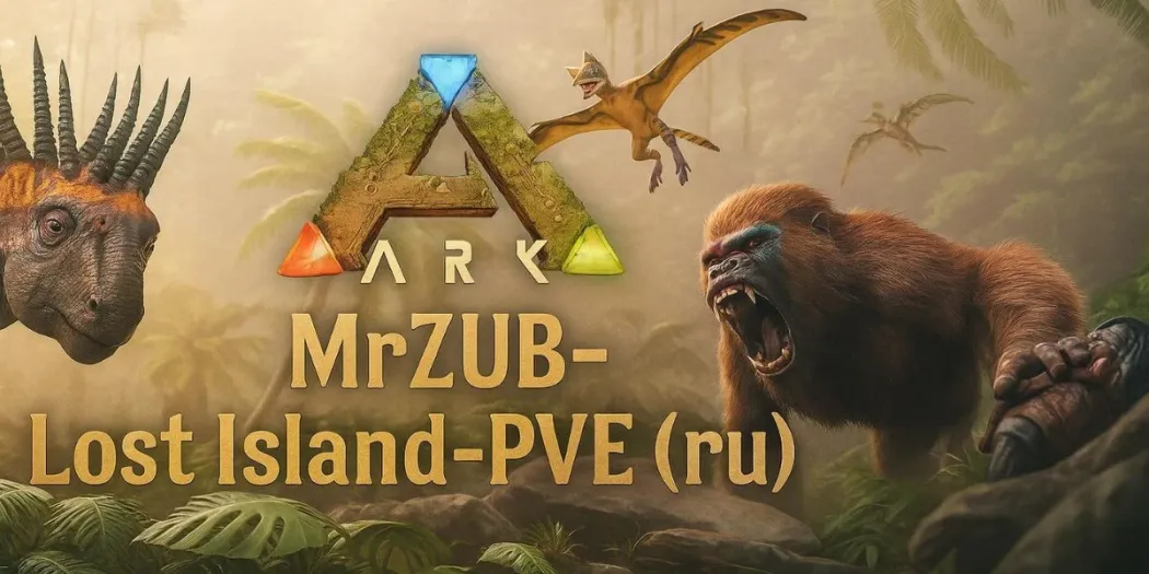 ARK-MrZUB-LostIsland-PVE(ru) - (v360.26)