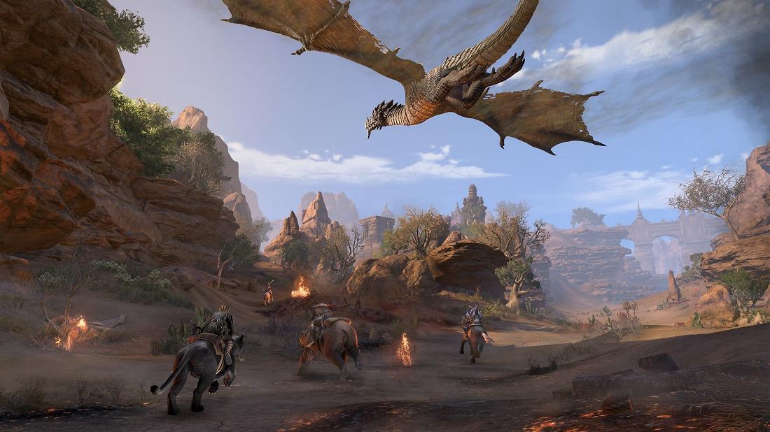 [The Elder Scrolls Online] - cражайтесь с драконами во время праздника Эльсвейра