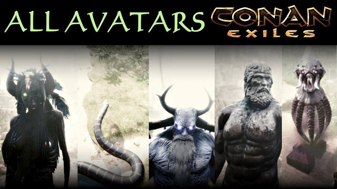 Аватары в Conan Exiles: Возвращение Богов