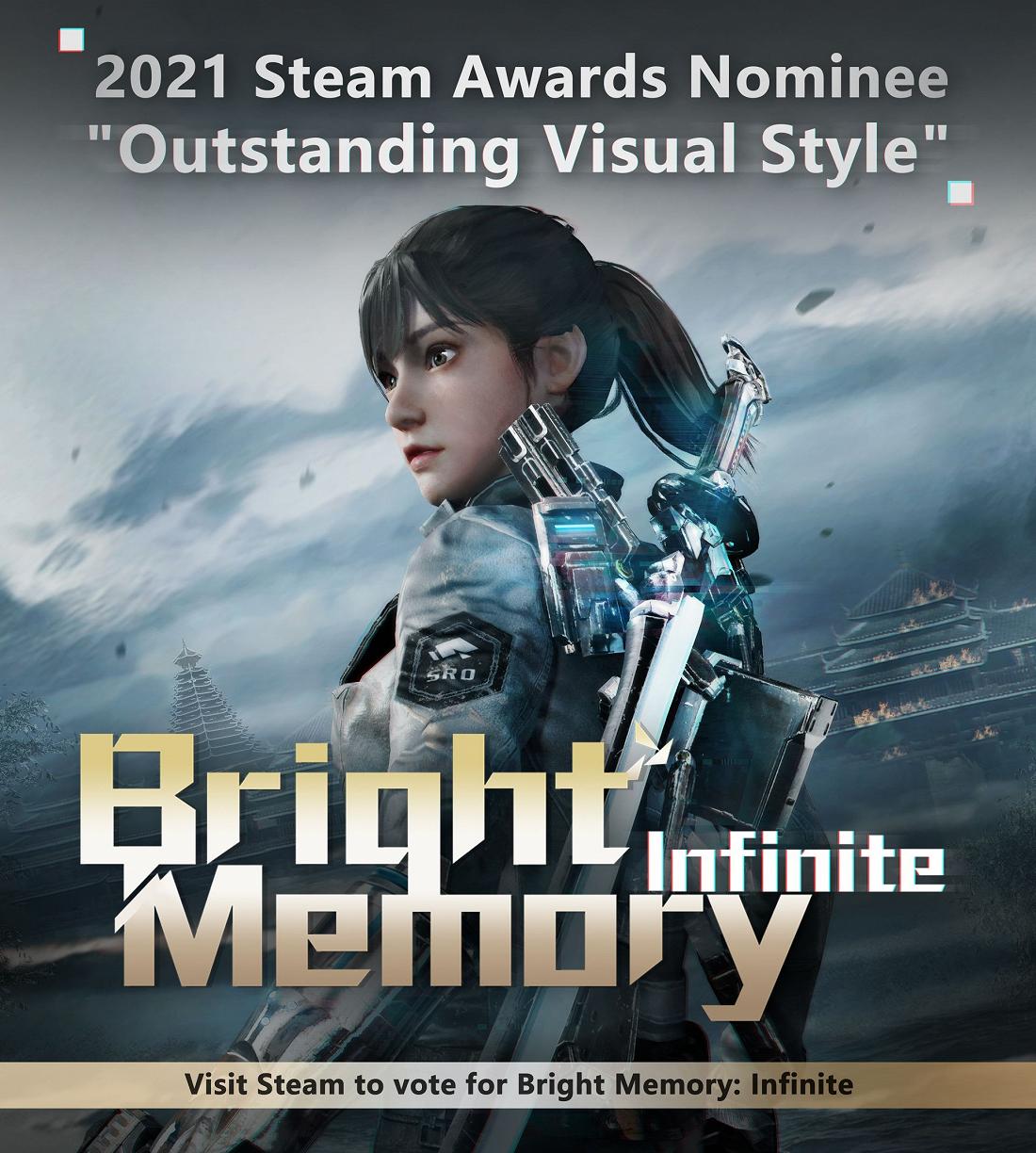 Bright Memory: Infinite номинирована на премию Steam в категории «Выдающийся визуальный стиль»