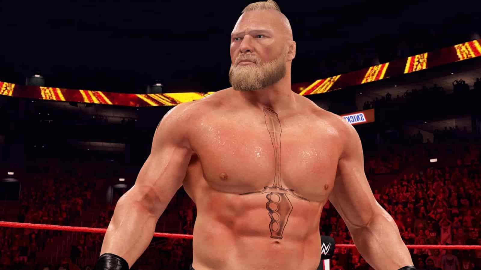 Согласно слухам, в WWE 2K24 появятся Брок Леснар и Винс Макмэн,однако для  игры они доступны не будут •