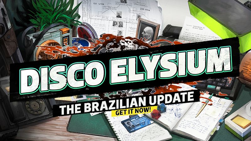 Disco Elysium скидка -30%, обновление