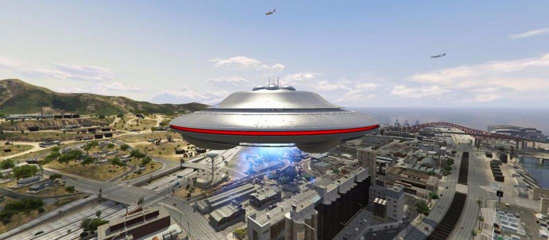 Инопланетный корабль в GTA Online: Секретная миссия