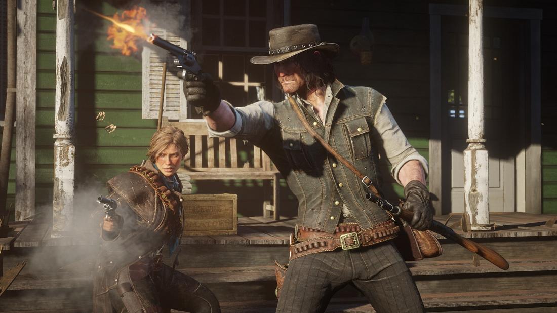 Как получить винтовку и поставить прицел на оружие в Red Dead Redemption 2