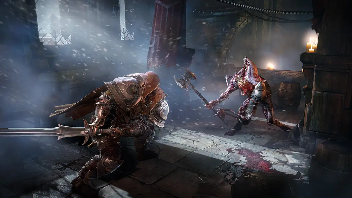 Как починить лифт в Lords of the Fallen? •