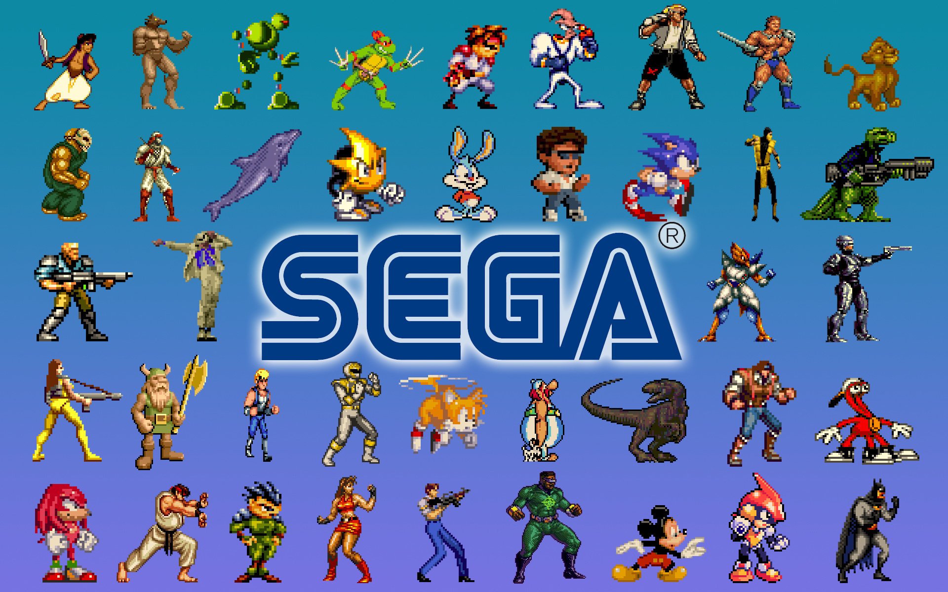 образы игр от sega (100) фото