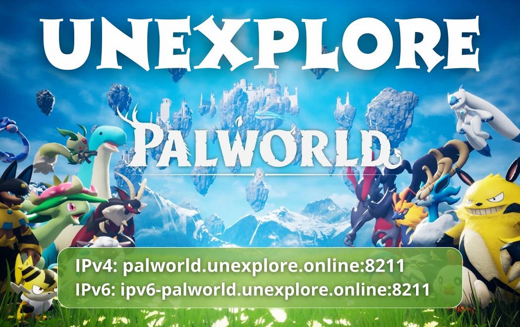 [BY/RU/SNG][x1][PVE][24/7] Palworld Unexplore
