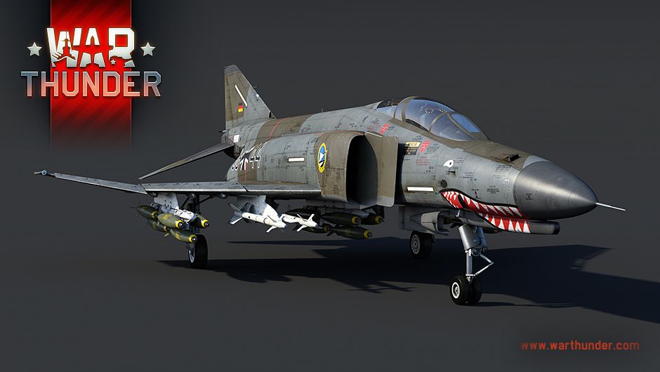 War Thunder - Апрельская сборка: ранний F-4F Phantom II