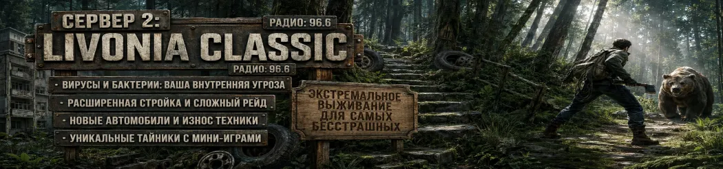 2. DayzLand.ru Livonia Classic