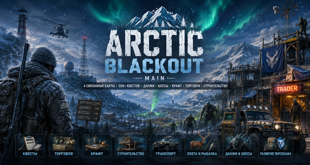 [RU][PVE] Arctic BlackOut Livonia
