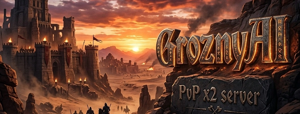 [RU] GroznyAI PvP x2 | Clan 4 | Wipe 14.06 | i9-14900K No Lags
