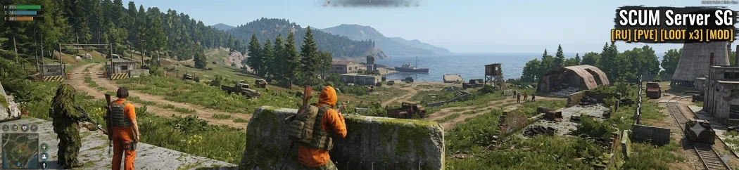 SCUM Server SG [RU] [PVE] [LOOT x3] [MOD] WargmClaim299599