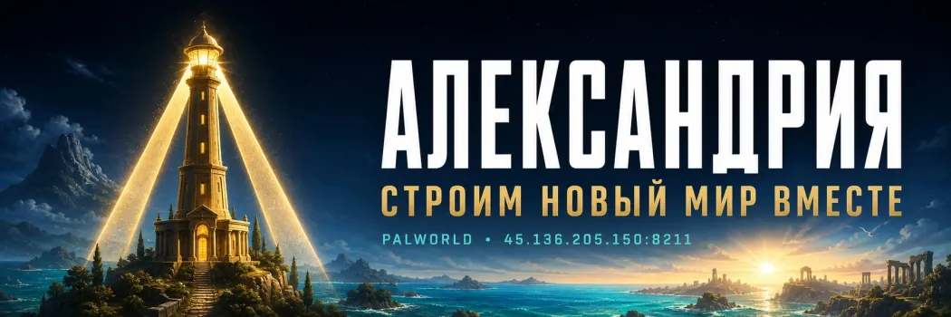 ★ АЛЕКСАНДРИЯ ★ РУССКИЙ PVE-КООП ★ ВАНИЛА+ ★ ВОЙС-ЧАТ